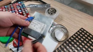 Сборка батареи 13S8P для электровелосипеда из элементов 18650