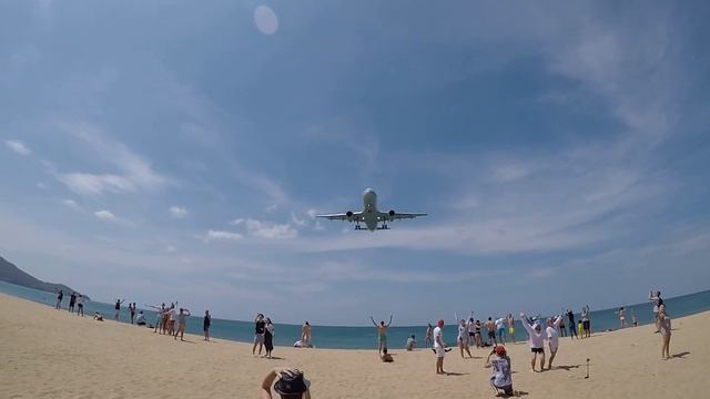 Тайланд пляж с самолётами ✈️???