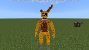КОШМАРНЫЙ СПРИНГБОННИ И СПРИНГТРАП ФНАФ МАЙНКРАФТ Fnaf Minecraft Nightmare Springtrap springbonnie