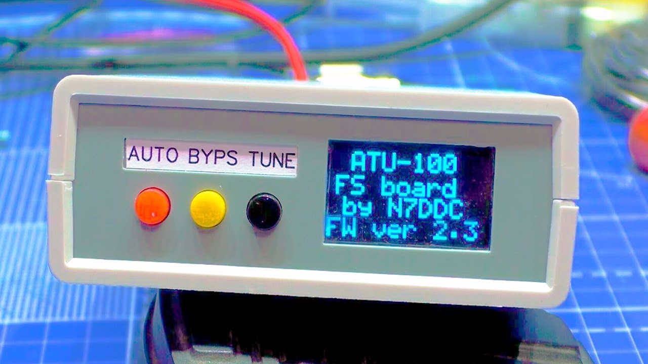 Самодельный Автотюнер N7DDC 7x7 в корпусе GAINTA G760 смотреть онлайн
