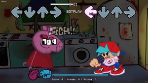 Friday Night Funkin' VS Peppa Pig + FNF Bacon(Vs Cannival)