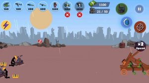 ЗОМБИ СТИКМЕНЫ С КАТАПУЛЬТАМИ! Stickman World Battle