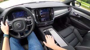 2022 Volvo S90 B6 AWD R-Design - POV Test Drive (Binaural Audio)