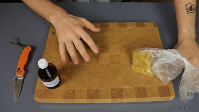 Торцевая разделочная доска из Ашана, смазка, обработка перед использованием и мое мнение
