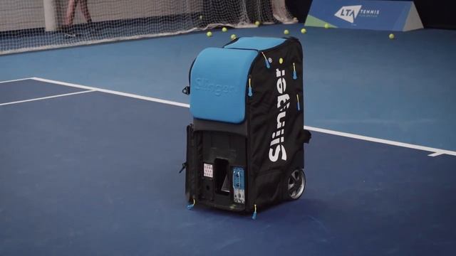 Теннисная пушка Slinger Grand Slam смотреть онлайн