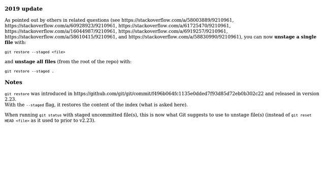 How do I undo 'git add' before commit? (38 Solutions!!) смотреть онлайн