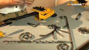 05. Eisenkraft - Делаем держатель для лампы в стиле барокко (холодная ковка)