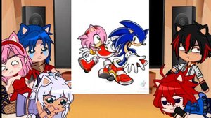 Sonic characters react to... || Gacha Nox || Ships || READ DESC || Part 1