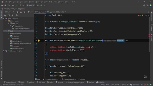 НАСТРОЙКА КОНТЕКСТА БАЗЫ ДАННЫХ В ПРИЛОЖЕНИЯХ ASP.NET CORE