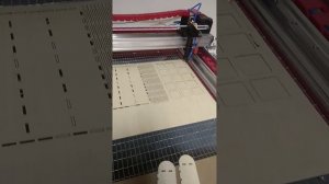 Лазерный станок со2 своими руками. Первый полноценный продукт. Первый дым.