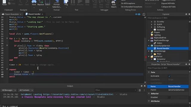 FULL SET ROUND SYSTEM TUTORIAL | ROBLOX STUDIO смотреть онлайн