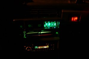 Подсветка приборной панели в ВАЗ-2109.