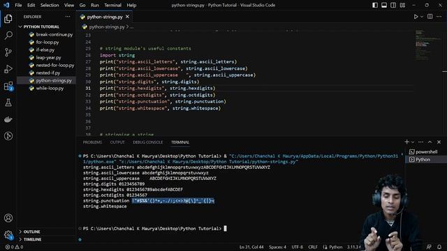 4.1 Python String in One Video | Learn Python in Simple way