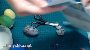 Яйцо из папье-маше за 5 минут. Быстрое папье-маше.