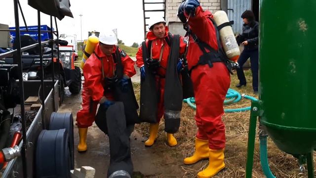 22.09.2020 Учения ПАСФ РегионСпас на нефтебазе г. Зеленодольск смотреть онлайн
