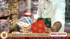 చీరల ప్రపంచం ? Shop Tour (Part 02) -  Arbaz Textiles Wholesale Sarees | #arbaztextiles