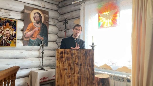 Проповедь на Благовещение (26.03.2023) смотреть онлайн