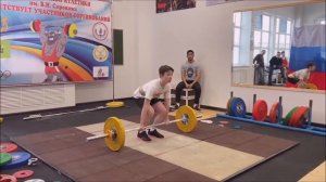 Первенство Ульяновской области по тяжёлой атлетике с.Солдатская Ташла 13.02.2021