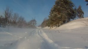 beautiful day for a ride on a snowmobile January 9, 2015