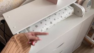 Организация детского уголка новорождённого/ кроватка/комодик