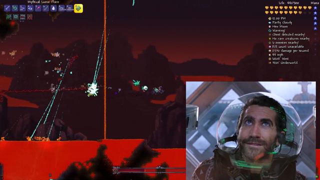 Terraria Wall of Flesh be like: смотреть онлайн