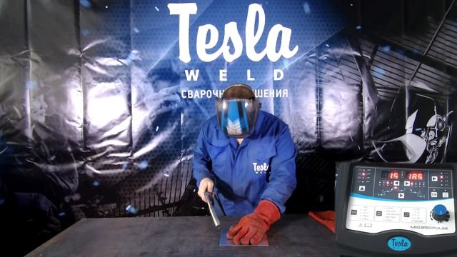 Как настроить полуавтомат, варим оцинковку толщиной 1,2 мм., аппарат Тесла Велд МИГ 350 dp пульс. смотреть онлайн