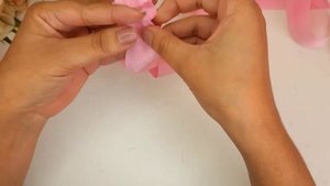 простой ободок из ленты, для начинающих.