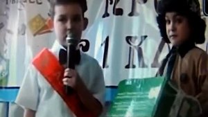 сценка Почтальон Печкин. Праздник Азбуки .школа №2.Хырдалан