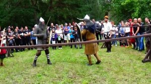 Бои на мечах ЛАТВИЯ ТЕРВЕТЕ  Knight Tournament Bruņinieku cīņas