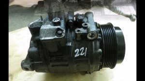 Компрессор кондиционера Mercedes w221 M272 M273