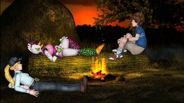 история у костра от аниматроников. часть1 смотреть онлайн