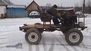 Вездеход своими руками . Самобеглая тележка .