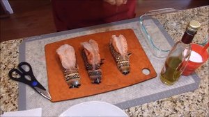 Лобстер.Как Приготовить Хвосты ЛОБСТЕРА в духовке.  How to Cook Lobster Tails