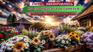 Вот и лето прошло