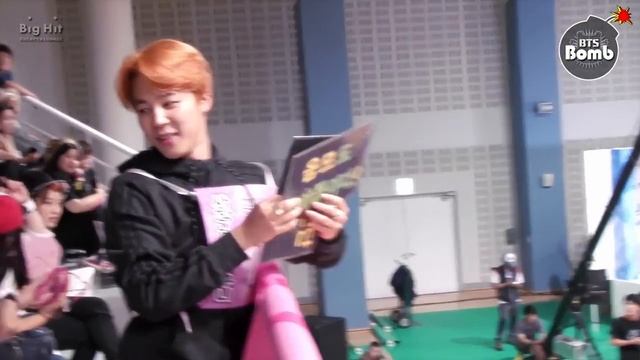 [BANGTAN BOMB] Shooting Guard SUGA With Cheerleader 2 Jimin -  BTS (방탄소년단)