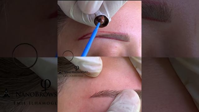 permanent  pigment  dlya brovey перманентный макияж бровей ПМУ