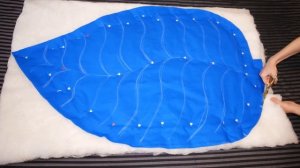 КАК ПОШИТЬ КОВРИК ЛИСТИК. DIY: Как сшить стильный коврик своими руками.
