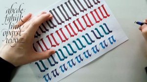 Готическая каллиграфия | Почему она готическая и кто такие готы? Как делать градиенты в каллиграфии