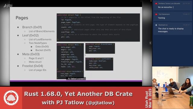 Two Presos! 1. String Literals & 2. Rust Releases w/ @CleanCut (& food!) - Feb 9, 2022 смотреть онлайн