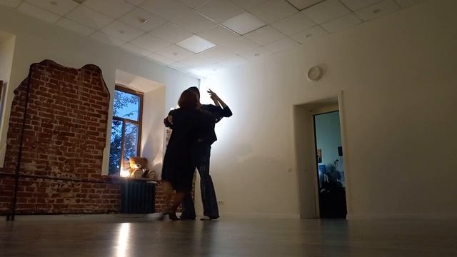 Танго с Татьяной Соколовской на Милонге 48 #tango #танцы_в_самаре #народное_танго #milonga смотреть онлайн