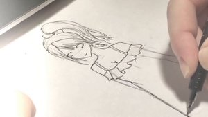 How to draw anime | рисуем аниме | Лиза