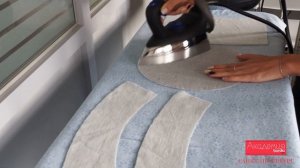 DIY мастер-класс: шьем картуз. Часть 3: раскрой подкладки, дублирование деталей.