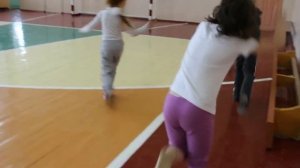 Футбол. Девочки. Первые тренировки моих первоклашек.
