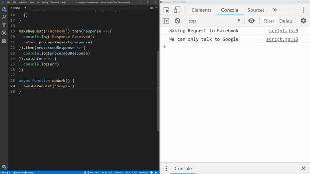 JavaScript Async Await