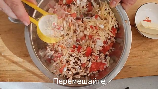 Фаршированные перцы без фарша Такая начинка гораздо вкуснее. Вкусное нарядное блюдо