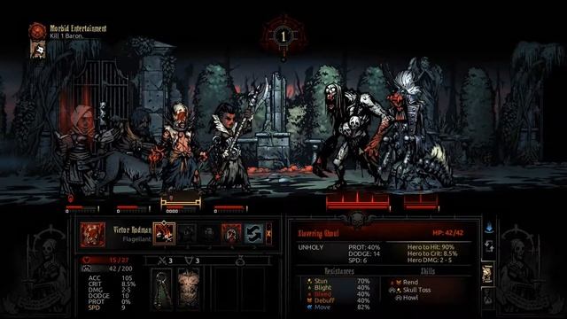 Let's Play Darkest Dungeon: The Crimson Curse -- Fighting the Baron Part 3 смотреть онлайн