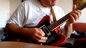 Jolana Tornado, best czechoslovakian guitar, made 1963.