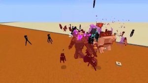 ALL GOLEMS vs ALL MOBS in Minecraft Mob Battle