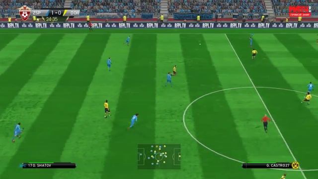 Обзор патча Games Russian Patch 2016 v.1.0 RFPL & Bundesliga для PES 2016 смотреть онлайн