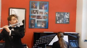 Luigi LUNA - Milko Kolarov – “Rondo - Just a little” for flute and piano